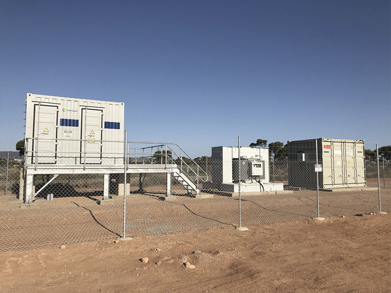 Australia Kadina 33kv 4mvar SVG en la Granja Solar